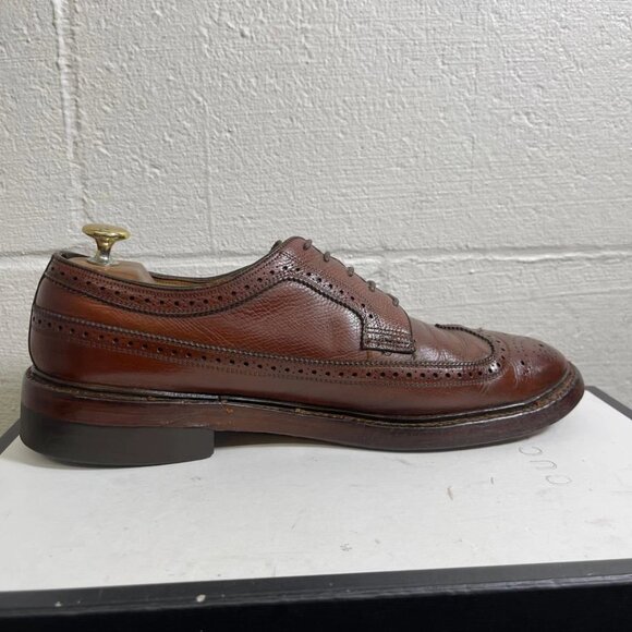 Florsheim Imperial Kenmoor Wingtip Brown Leather Oxford Dress Shoes Men\'s 9 D main image 9